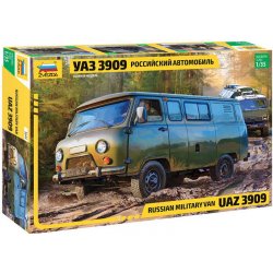 Zvezda UAZ 3909 Russian Military Van 3644 1:35