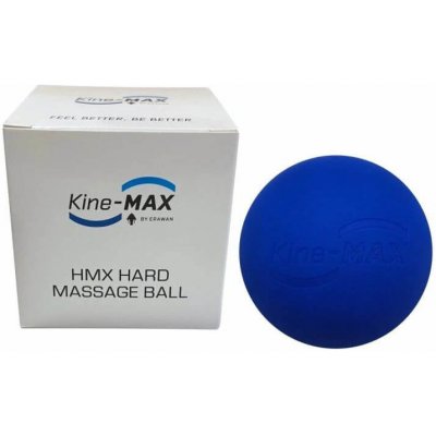 Kine-MAX HMX Hard Massage Ball - modrý – Zboží Dáma