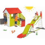Smoby set domeček Pretty Nature a skluzavka Super Megagliss 810702-7 – Zboží Dáma