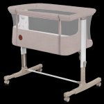 LIONELO Postýlka Aurora 3v1 Beige Cappuccino – Zboží Dáma