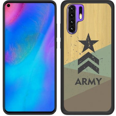 PROTEMIO 23820 BAMBOO Dřevěný kryt Huawei P30 Pro ARMY (072) – Zboží Mobilmania