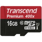 Transcend microSDHC 16 GB UHS-I TS16GUSDU1 – Sleviste.cz