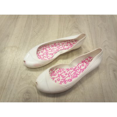 Tosca Blu baleriny dámská plážová obuv bílé