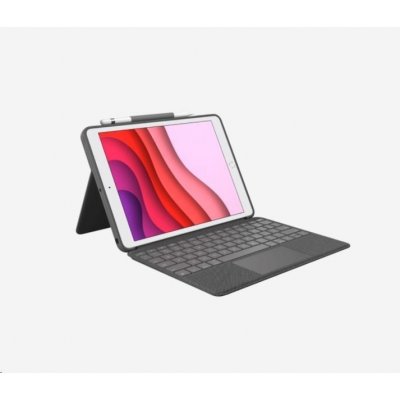 Logitech Combo Touch pro iPad 7., 8. a 9. gen. UK 920-009629 – Sleviste.cz