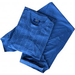 N-feel HFO 01 pánské bavlněné pyžamo s dlouhým rukávem sv.modré