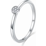 Moiss Třpytivý stříbrný prsten s čirými zirkony R00020 – Hledejceny.cz