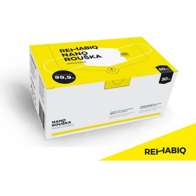 Rehabiq jednorázové Nano roušky 50 ks – Zboží Dáma