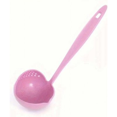 Kuchyňská plastová naběračka a cedník 2v1 na polévky – Zboží Dáma