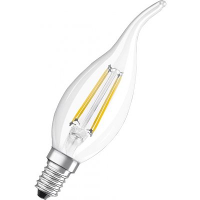 Osram žárovka LED PCLBA40 E14 4W/827 svíčka filament plamen – Zboží Mobilmania