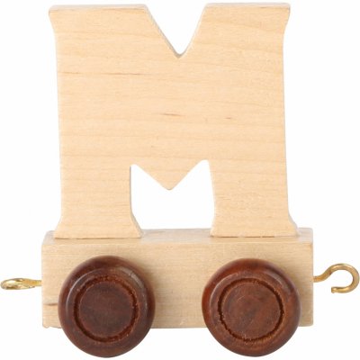 Small Foot vláček abeceda písmeno M – Zboží Mobilmania