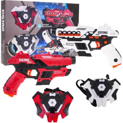 iMex Toys Sada laserové pistole + štít s funkcí kouře – Zboží Dáma