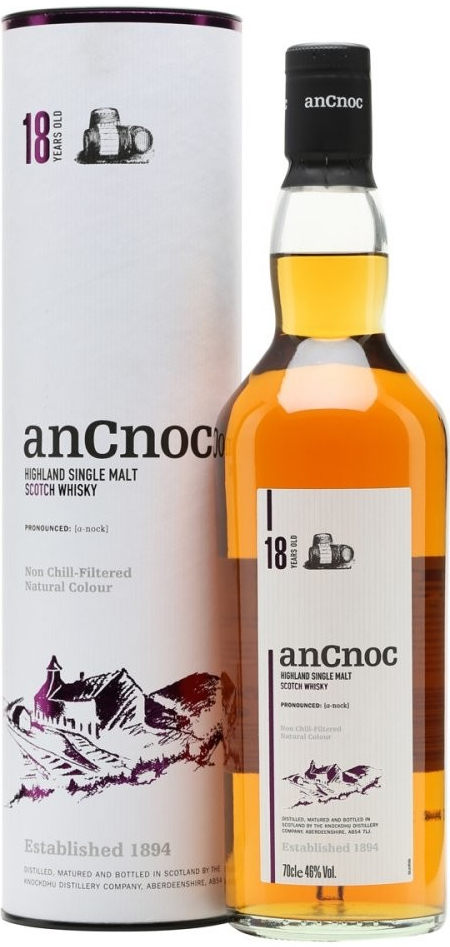 AnCnoc 18y 46% 0,7 l (holá láhev)