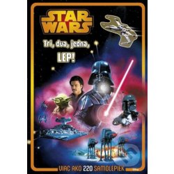 Kniha Star Wars: Tri, dva, jedna, lep!