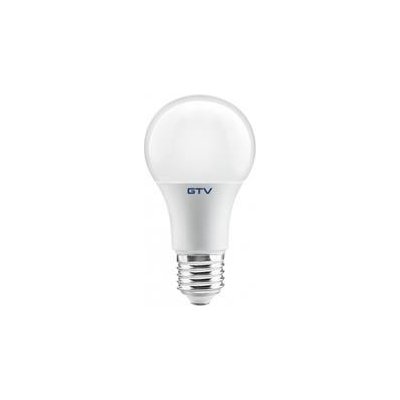 GTV LED, A60, SMD 2835, TEPLÁ BÍLÁ, E27, 10 W, AC 220, AC 220–240 V, ÚHEL VYZAŘOVÁNÍ 220*, 840 lm – Hledejceny.cz