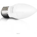 Whitenergy LED žárovka E27 3 SMD 2835 3W 230V mléko B45