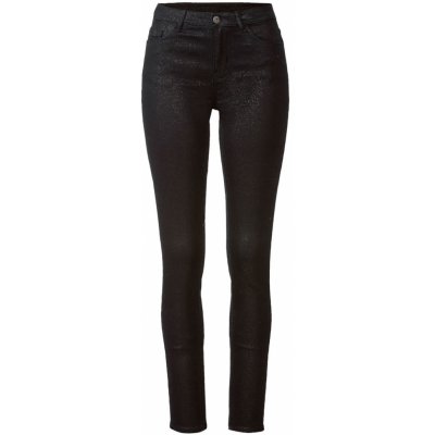 Esmara Dámské džíny Super Skinny Fit černá s třpytkami – Zboží Mobilmania