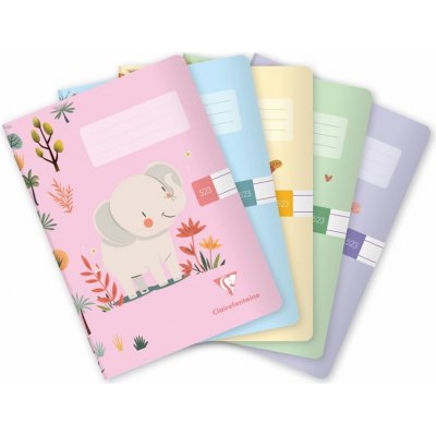 CLAIREFONTAINE KIDS A5 523 linkovaný sada 5 kusů – Zbozi.Blesk.cz