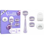 Gillette Venus Comfort Glide Breeze dámský holicí strojek 1 ks + Comfortglide Breeze náhradní břity 3 ks + držák do sprchy 1 ks + ochranný kryt 1 ks – Sleviste.cz