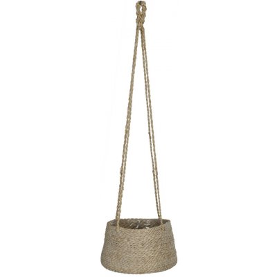 Závěsný květináč Woven Seagrass Wide Garden Trading – Hledejceny.cz