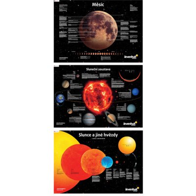 Levenhuk Sada plakátů s vesmírnou tématikou – Hledejceny.cz