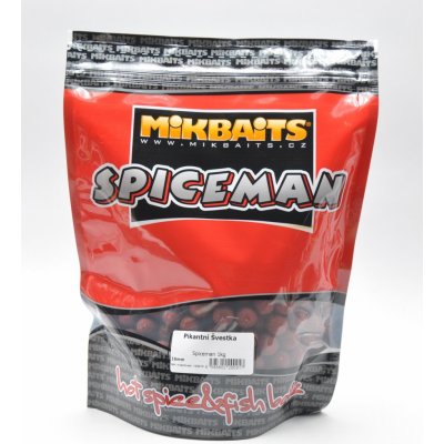 Mikbaits boilies Spiceman 1kg 24mm pikantní švestka – Hledejceny.cz