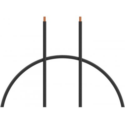 KAVAN Kabel silikon 4.0mm2 1m černý – Zboží Mobilmania