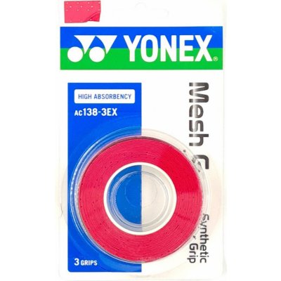 Yonex Mesh Grap AC 138 3ks bílá – Zboží Dáma