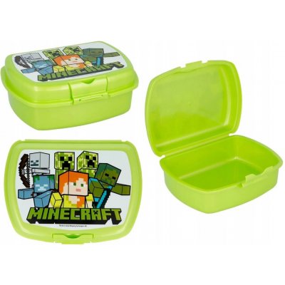 Stor box na svačinu Minecraft s klipsou – Zboží Dáma