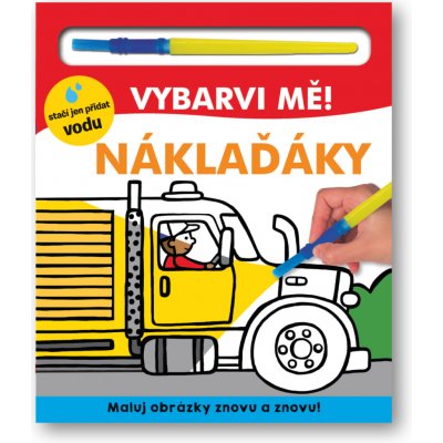 Vybarvi mě! Náklaďáky Hannah Mitchel – Zboží Dáma