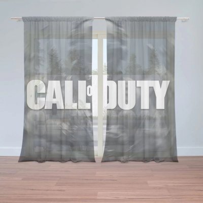 Záclony Call of Duty Voják: 2 ks - 150x250 cm - Sablio – Hledejceny.cz