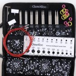 ChiaoGoo Set vyměnitelných jehlic Twist RED Lace Small 10Cm – Zboží Dáma