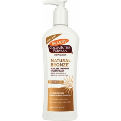 Palmer's Hand & Body Cocoa Butter Formula samoopalovací tělový krém pro postupné opálení (Natural Bronze Body Lotion, Gradual Tanning Moisturizer, Builds & Maintains a Natural Looking Tan) 250 ml – Hledejceny.cz