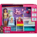 Barbie Chůva v dětském pokojíčku herní set