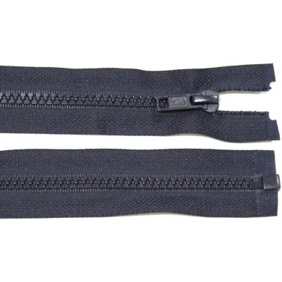 Kostěný zip no.5 rozepínací 80cm bundový color: 730 tmavě modrá – Hledejceny.cz