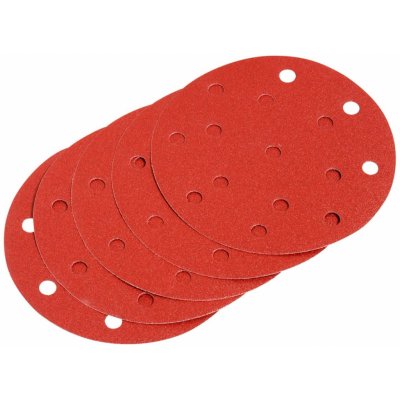 LUX Brusné papíry pro excentrické brusky 125 mm K80 – Sleviste.cz