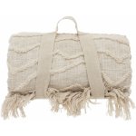 Atmosphera přehoz na postel Bavlněný DAISE béžový 240 x 260 cm – Sleviste.cz