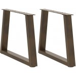 Omaxi 957161 Nohy konferenčního stolku ve tvaru V 2 ks přírodní ocel 50 x 42-43,3 cm ocel – Hledejceny.cz