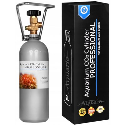 Aquario CO2 láhev 10x45 cm, 2 l – Zboží Dáma