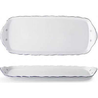 G.Benedikt 1882 Karlovy Vary podnos 37cm Verona Valbella modrá D9417 – Zboží Dáma