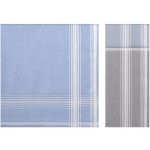 Bavlněné pánské kapesníky APOLLON, 6 ks V dárkovém boxu 6 ks Mix 43x43 cm – Sleviste.cz