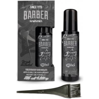 Marmara Barber Temporary hair color černá 125 ml – Zbozi.Blesk.cz