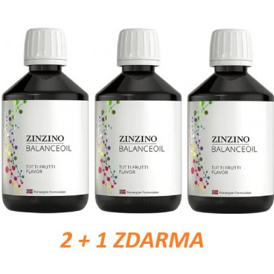 Zinzino Balanceoil+ Tutti Frutti 2 + 1 3x 300 ml – Hledejceny.cz