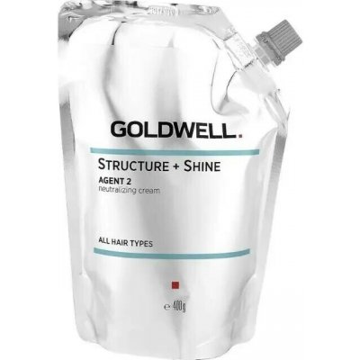 Goldwell Structure + Shine Agent 2 Neutralizing Cream regenerační krém pro uhlazení a lesk vlasů 400 g – Hledejceny.cz