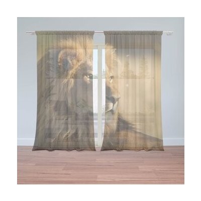 Sablio Záclony Lev 3: 2ks 150x250cm – Hledejceny.cz