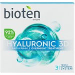 Bioten Hyaluronic 3D Antiwrinkle Overnight Treatment Noční krém 50 ml – Zbozi.Blesk.cz