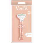 Gillette Venus Smooth Sensitive + 2 ks hlavic – Hledejceny.cz