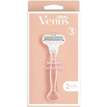 Gillette Venus Smooth Sensitive + 2 ks hlavic