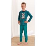 Chlapecké pyžamo Max pes v brýlích zelená – Zboží Dáma