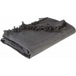 Atmosphera přehoz na postel bavlna šedý 160 x 220 cm – Hledejceny.cz