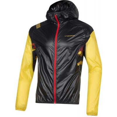 La Sportiva Blizzard Windbreaker Black Yellow